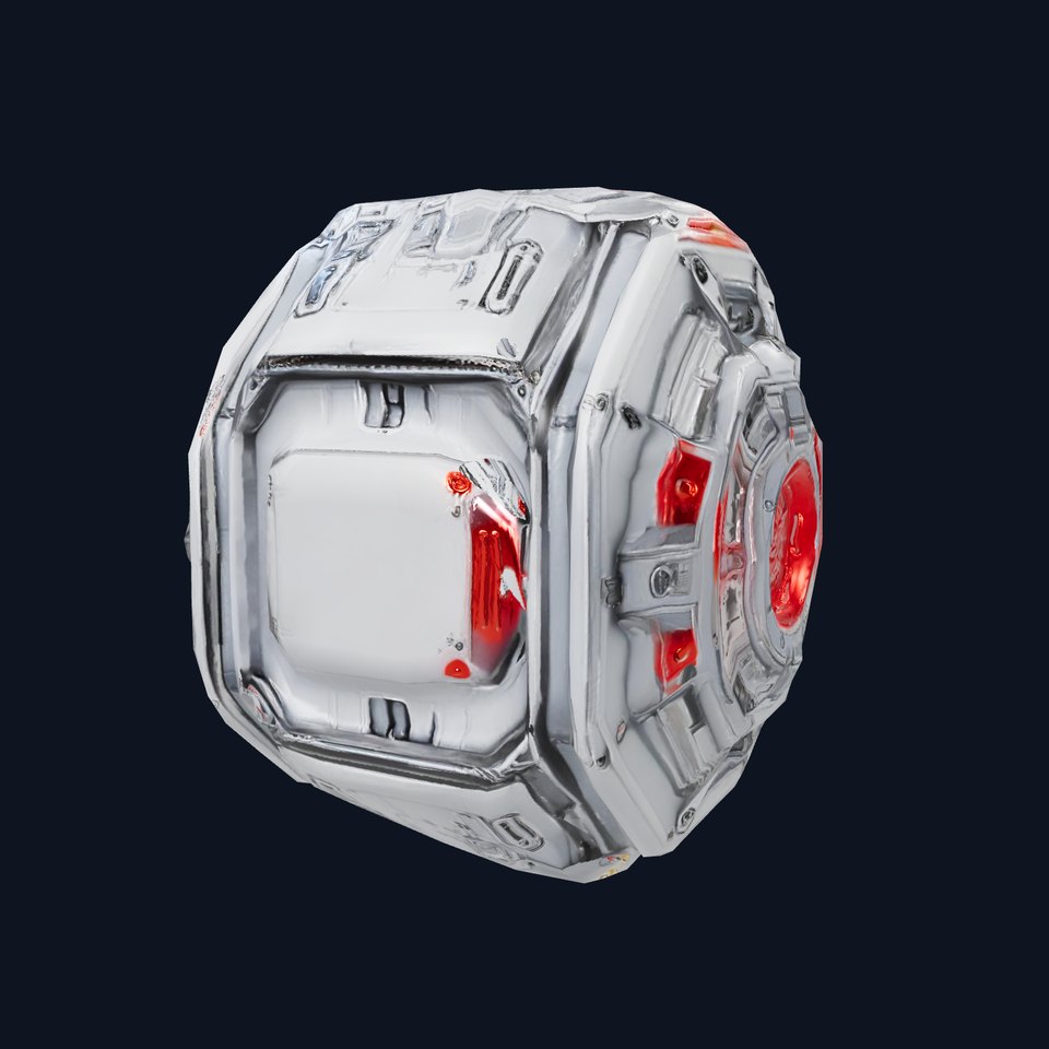 Futuristic SciFi Energy Core model pack